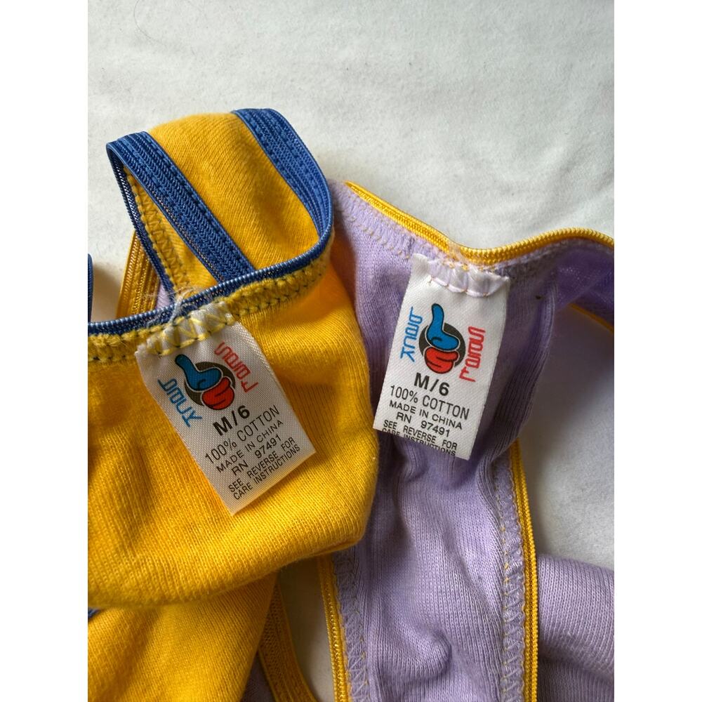 NWOT Vintage Dragon Ball Ranfan Girl-Fu Anime Thong Panty Size M/6 Y2K - Picture 4 of 4